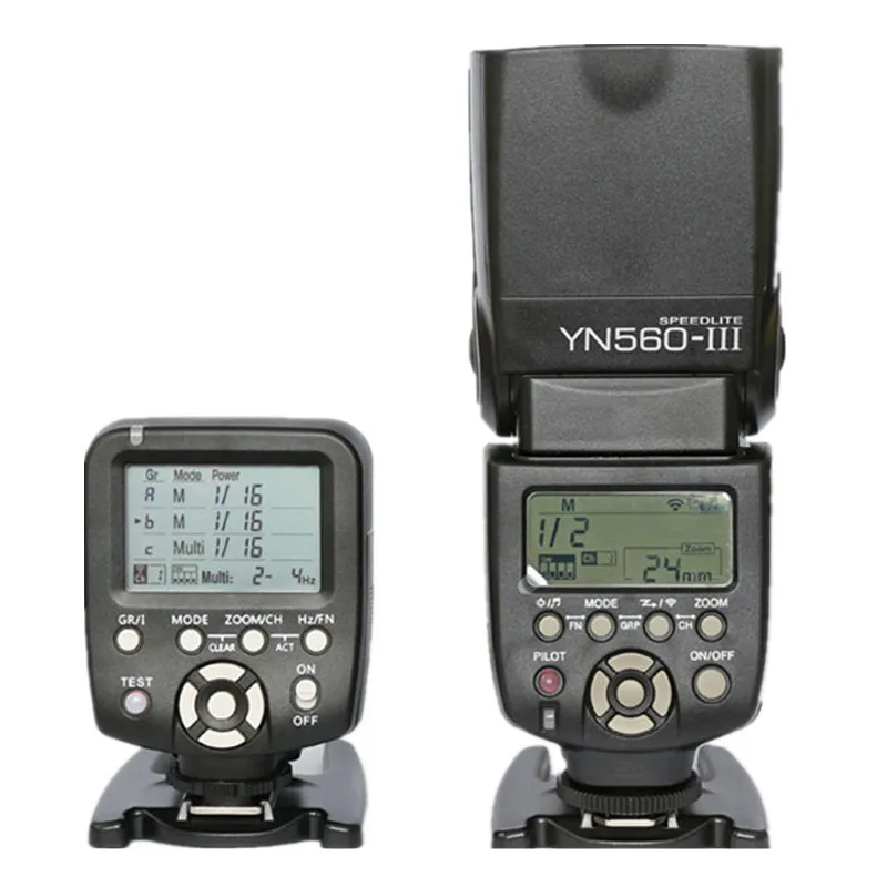 YONGNUO YN-560 III Manual Speedlite With Yongnuo YN-560TX Manual Flash Controller For Canon Nikon DSLR Cameras
YONGNUO YN-560 III Manual Speedlite With Yongnuo YN-560TX Manual Flash Controller For Canon Nikon DSLR Cameras