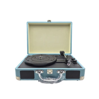 Retro Record Player 33RPM Antique Gramophone Turntable Disc Vinyl Audio 3-Speed Aux-in Line-out USB DC 5V Gramophones
Retro Record Player 33RPM Antique Gramophone Turntable Disc Vinyl Audio 3-Speed Aux-in Line-out USB DC 5V Gramophones