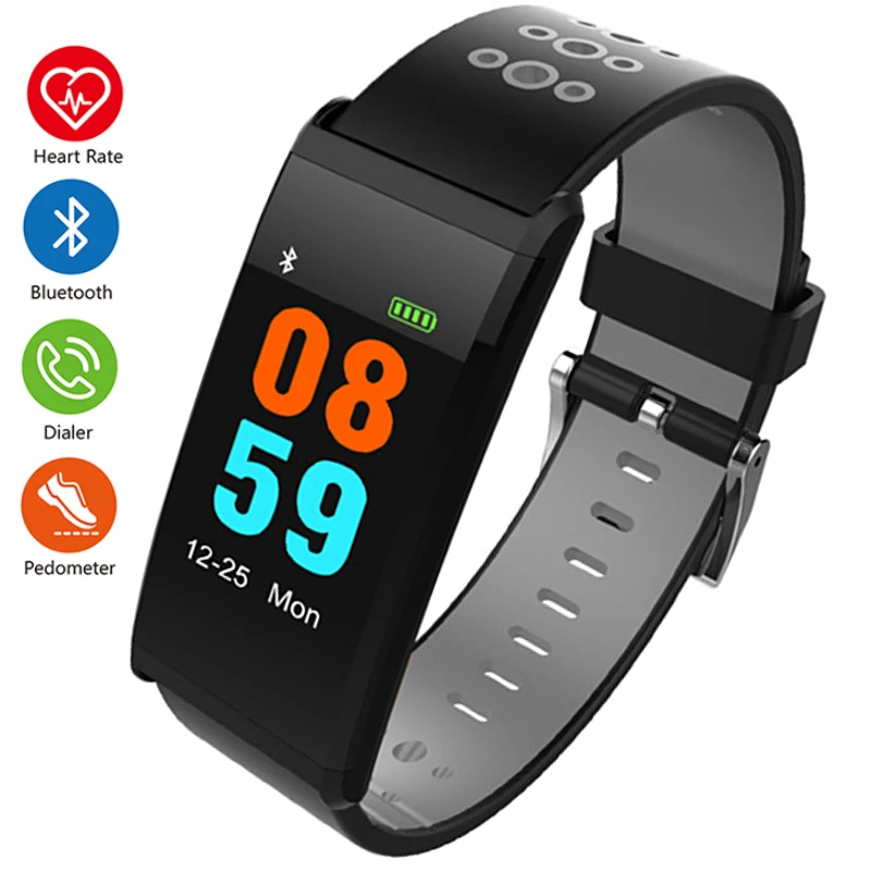 Bluetooth Sync Smart Watch Men Alarm Clock Smart Wristband Sleep Monitor Fitness Tracker Android IOS Heart Monitor Sports Watch
Bluetooth Sync Smart Watch Men Alarm Clock Smart Wristband Sleep Monitor Fitness Tracker Android IOS Heart Monitor Sports Watch