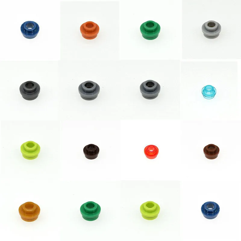 20pcs / lot MOC Brick Trans Various colors clear Round Plate 1x1 with Open Buckles fit with 85861 DIY & Educational Building Blo
20pcs / lot MOC Brick Trans Various colors clear Round Plate 1x1 with Open Buckles fit with 85861 DIY & Educational Building Blo