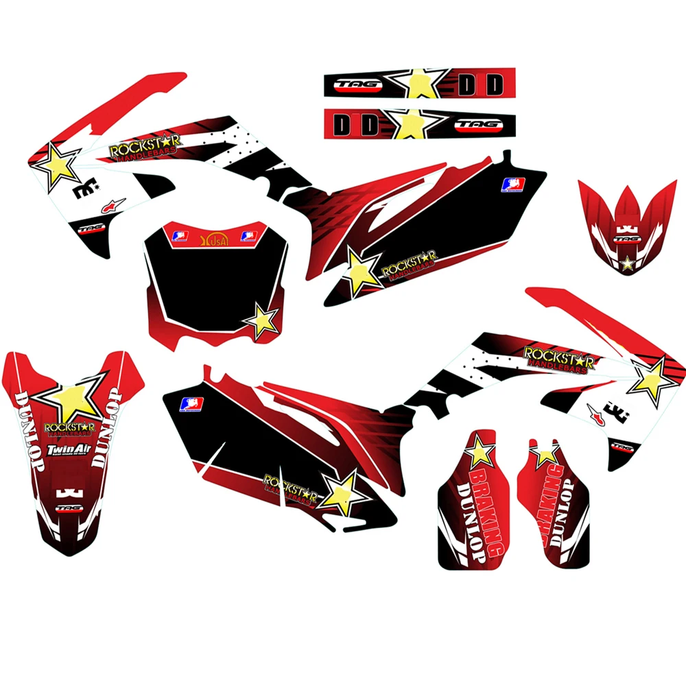 CRF250R CRF450R Customized Stickers Graphic Background Sticker Decal for Honda CRF 250 CRF250 2010 - 2013 CRF450 2009 - 2012
CRF250R CRF450R Customized Stickers Graphic Background Sticker Decal for Honda CRF 250 CRF250 2010 - 2013 CRF450 2009 - 2012