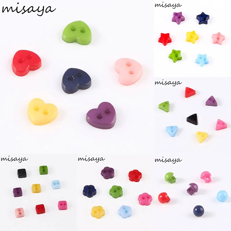 Misaya 2 Holes 200pcs Resin Colorful 6 Styles Buttons Plastic Buttons For Sewing Garment Supplies Accessory Diameter 5-7mm
Misaya 2 Holes 200pcs Resin Colorful 6 Styles Buttons Plastic Buttons For Sewing Garment Supplies Accessory Diameter 5-7mm