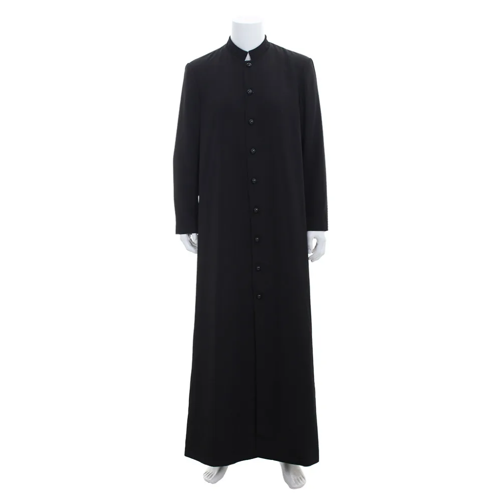 The Matrix Cosplay jacket neo black coat Men's Renaissance Medieval Style Tabard Ritual Robe Coat Cosplay Costume
The Matrix Cosplay jacket neo black coat Men's Renaissance Medieval Style Tabard Ritual Robe Coat Cosplay Costume