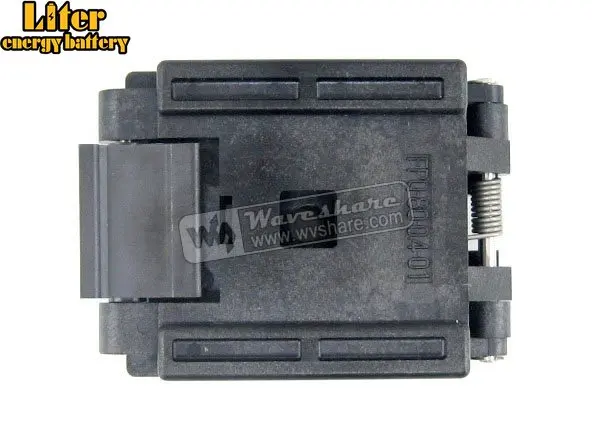 QFP80 TQFP80 LQFP80 PQFP80 FPQ-80-0.4-01 Enplas QFP IC тестовый ожога гнездо 0 4 мм шаг | Компьютеры и офис