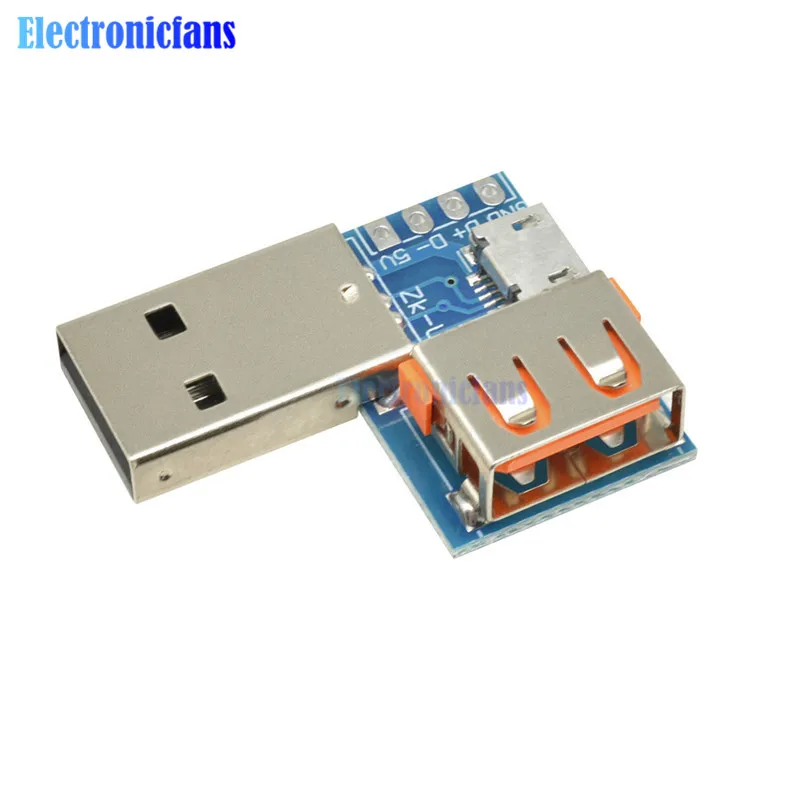 USB Converter Standard USB Female to Male to Micro USB to 4P Terminal Adapter Board 2.54mm
USB Converter Standard USB Female to Male to Micro USB to 4P Terminal Adapter Board 2.54mm
