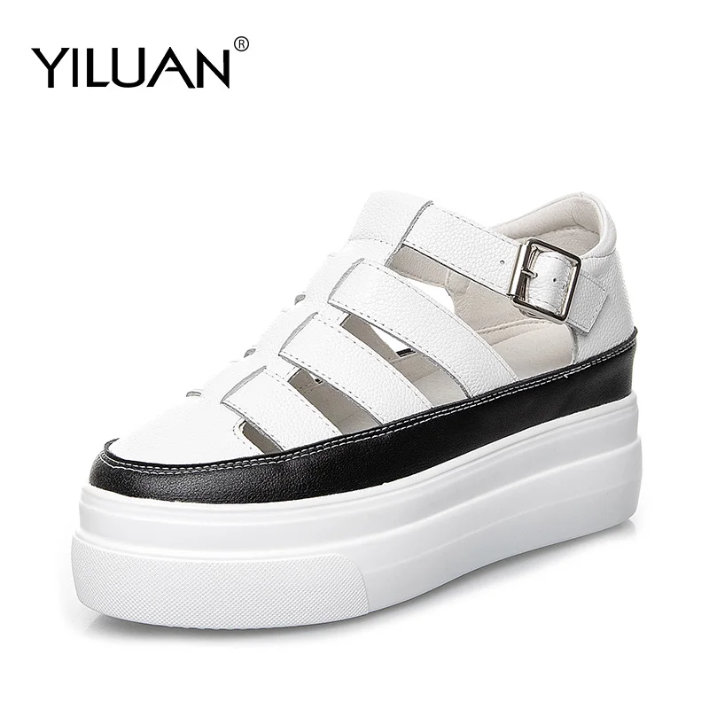 Sandals Platform Women 2019 Ladies Casual Shoes Wedge High Chunky Heel Sandals Summer Shoes High Top Ankle Shoes big size 32-42
Sandals Platform Women 2019 Ladies Casual Shoes Wedge High Chunky Heel Sandals Summer Shoes High Top Ankle Shoes big size 32-42