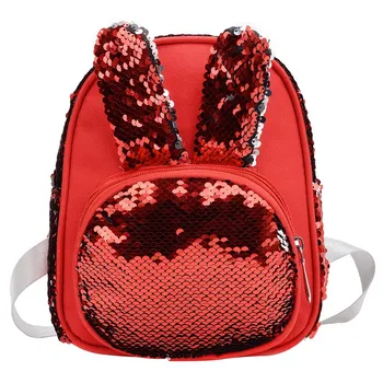 Backpack Women Large Capacity Fashion Simple School Backpack Girl Ladies Sequins Ear School Shoulder Backpack Bags K610
Backpack Women Large Capacity Fashion Simple School Backpack Girl Ladies Sequins Ear School Shoulder Backpack Bags K610