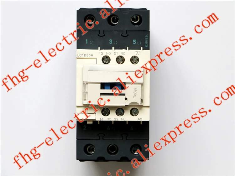 TeSys D Contactor 3P 50A LC1D50A LC1D50AV7 LC1-D50AV7 400V AC 400VAC
