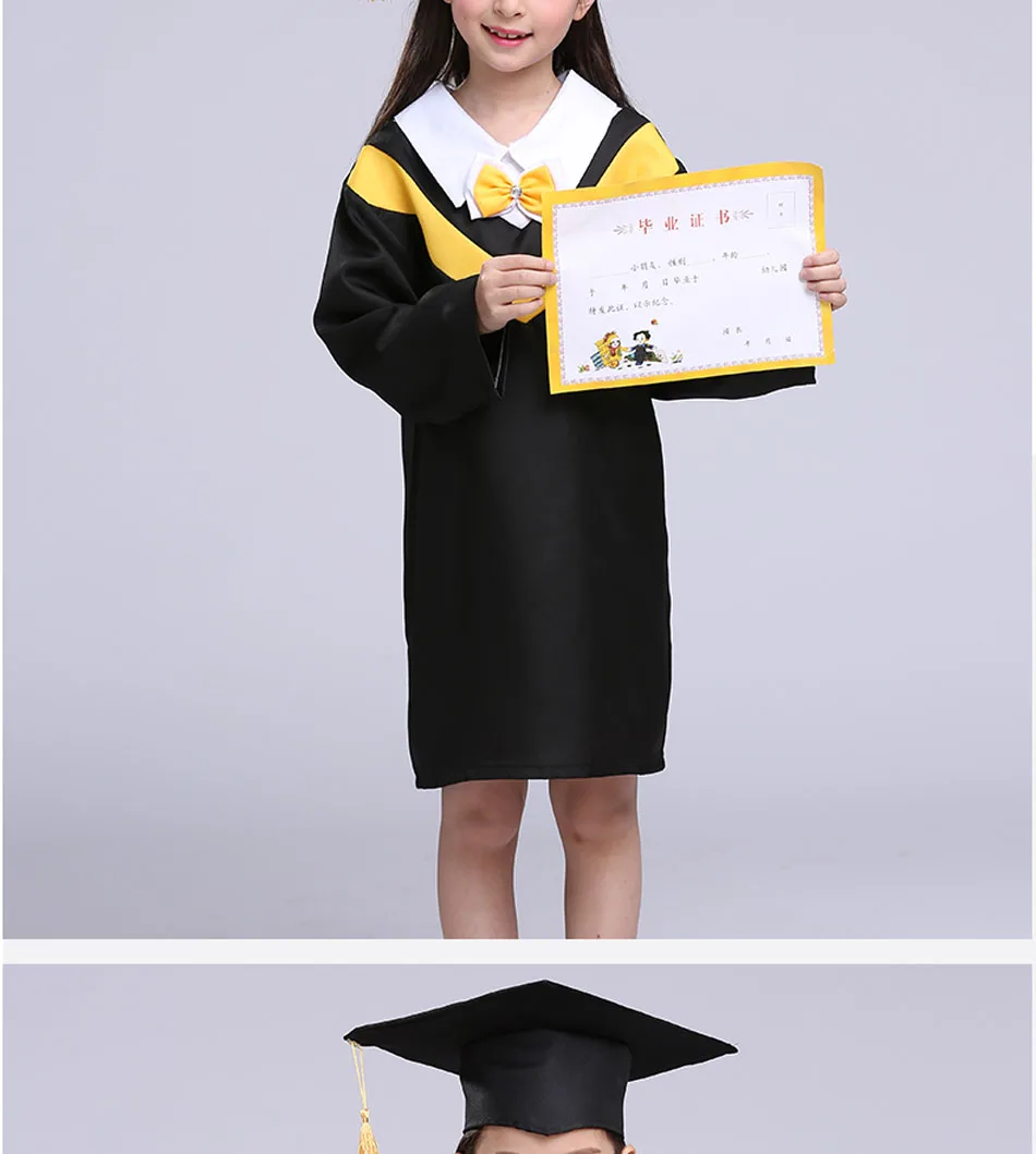 Graduation Jacket Party Girls Bachelor Gown for Halloween Party Wear