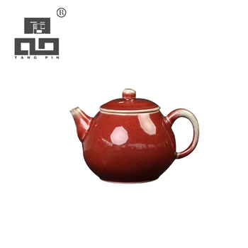 TANGPIN ceramic teapot kettle red chinese tea pot kung fu tea pots with gifts box 180ml
TANGPIN ceramic teapot kettle red chinese tea pot kung fu tea pots with gifts box 180ml