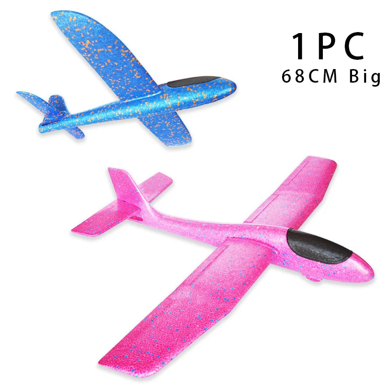 68CM Kids Hand Throw Flying Glider Foam Planes EPP Aircraft Toys Model Resistant Breakout Aircraft Outdoor Party Toys Game
68CM Kids Hand Throw Flying Glider Foam Planes EPP Aircraft Toys Model Resistant Breakout Aircraft Outdoor Party Toys Game