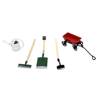 1:12 Miniature Doll House Cute Mini Metal Small Pull Cart Farming Tools Kits For Home Decor Gift Garden Furniture Accessories Or
1:12 Miniature Doll House Cute Mini Metal Small Pull Cart Farming Tools Kits For Home Decor Gift Garden Furniture Accessories Or