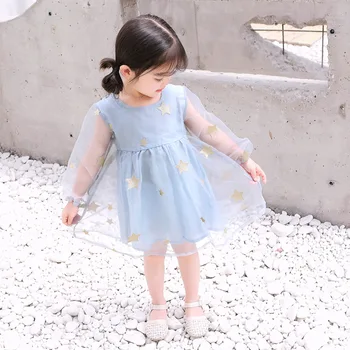 Kids Girls Summer Dress Fashion 2019 Mesh Star Embroidery Princess Dress Baby Clothes New Ball Gown For 1-5Yrs Toddler Dress
Kids Girls Summer Dress Fashion 2019 Mesh Star Embroidery Princess Dress Baby Clothes New Ball Gown For 1-5Yrs Toddler Dress
