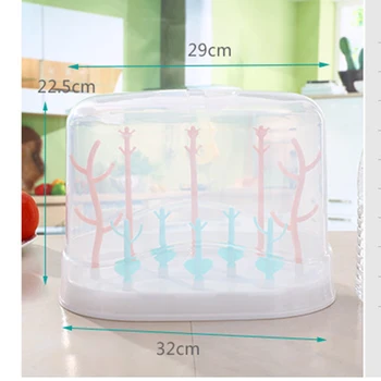 Brand New Baby Feeding Bottles Drying Rack Dust Cover Infant Nipple Storage Shelf Detachable Pacifier Milk Cup Holder
Brand New Baby Feeding Bottles Drying Rack Dust Cover Infant Nipple Storage Shelf Detachable Pacifier Milk Cup Holder
