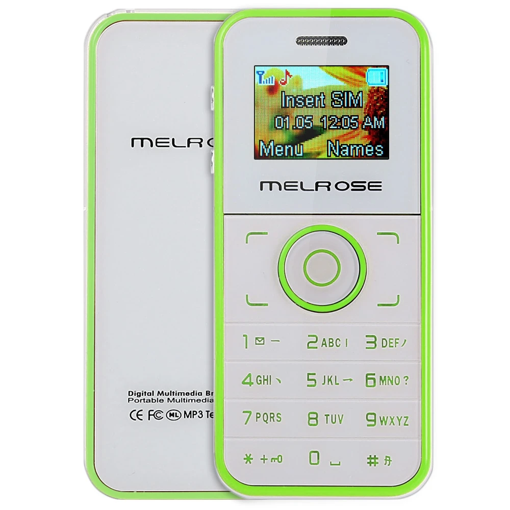 Mini MELROSE M1 1.0 Inch OLED Screen Card Child Cell Phone MP3 Playback BT FM Sound Recorder Alarm Calculator SIM Mobile | Мобильные