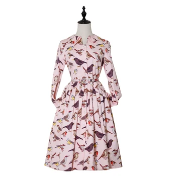 Spring/Autumn Long Sleeve Dress Retro 50s60s Hepburn Large Puff Dress Slim Long Fashion Temperament Elegant Party Dress
Spring/Autumn Long Sleeve Dress Retro 50s60s Hepburn Large Puff Dress Slim Long Fashion Temperament Elegant Party Dress