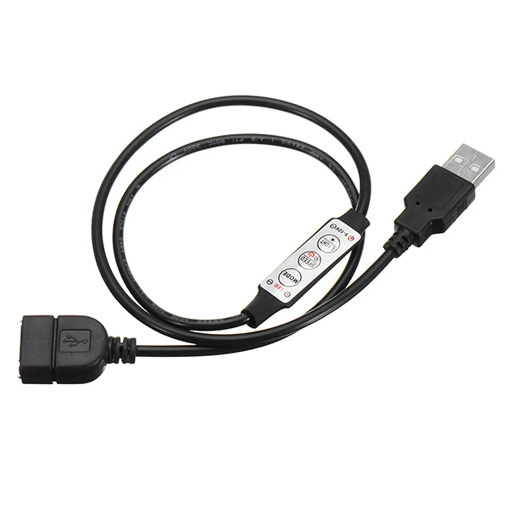 Smuxi USB Connector LED Single Color Light Strip Controller 3Key Dimmable Controller DC5-24V
Smuxi USB Connector LED Single Color Light Strip Controller 3Key Dimmable Controller DC5-24V