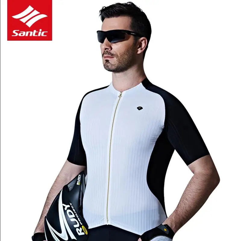 Santic Summer Men's Cycling Jersey pro Imported Fabric Breathable Wicking Short Sleeve Bicycle Bike Jersey Shirt Ropa Ciclismo
Santic Summer Men's Cycling Jersey pro Imported Fabric Breathable Wicking Short Sleeve Bicycle Bike Jersey Shirt Ropa Ciclismo