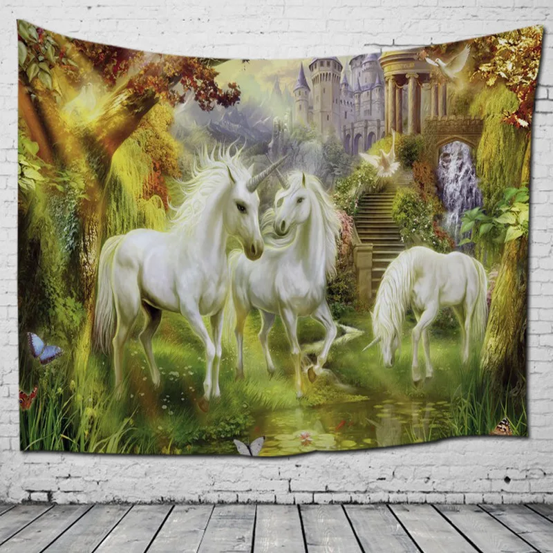 Amazon Ins Printed Beach Towel Tarpaulin Wall Tape Wall Blanket Foreign Trade Unicorn Tapestry 3
Amazon Ins Printed Beach Towel Tarpaulin Wall Tape Wall Blanket Foreign Trade Unicorn Tapestry 3