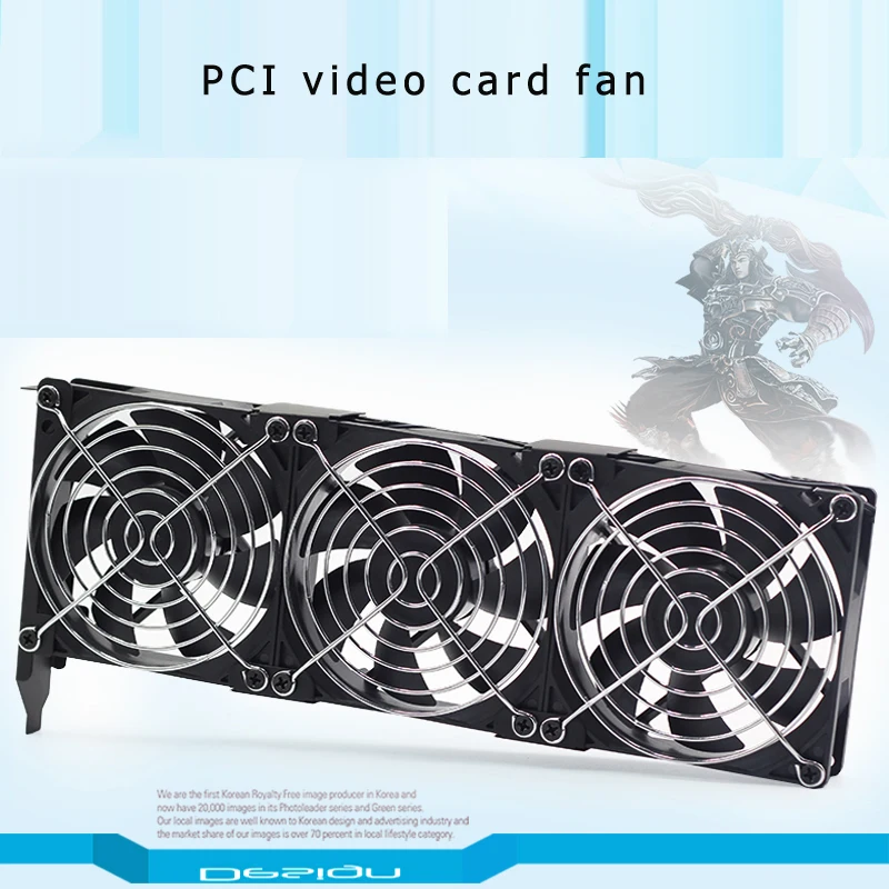 9cm Universal GPU Double/ Three Fan Partner Ultra Quiet PCI Video Card Dual Cooler Computer Chassis PCI-e Graphics Card Cooling
9cm Universal GPU Double/ Three Fan Partner Ultra Quiet PCI Video Card Dual Cooler Computer Chassis PCI-e Graphics Card Cooling