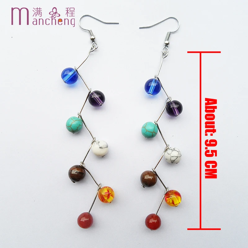 Fashion Hyperbole silver-plated 7 Rainbow precious hoop tassel earrings,Best selling Branches 7 Rainbow long earrings for women
Fashion Hyperbole silver-plated 7 Rainbow precious hoop tassel earrings,Best selling Branches 7 Rainbow long earrings for women