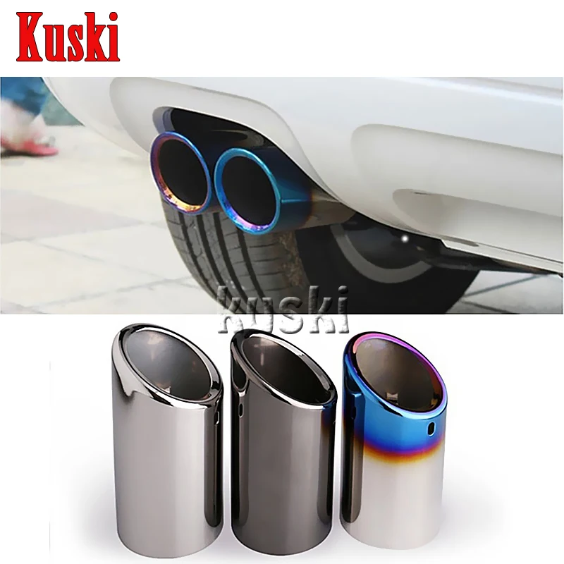Car Decoration Tail Pipes For Audi Q5 A1 A3 A5 A4 B8 High Quality Stainless Steel Car Exhaust Pipe Cover Muffler Tip Accessories
Car Decoration Tail Pipes For Audi Q5 A1 A3 A5 A4 B8 High Quality Stainless Steel Car Exhaust Pipe Cover Muffler Tip Accessories