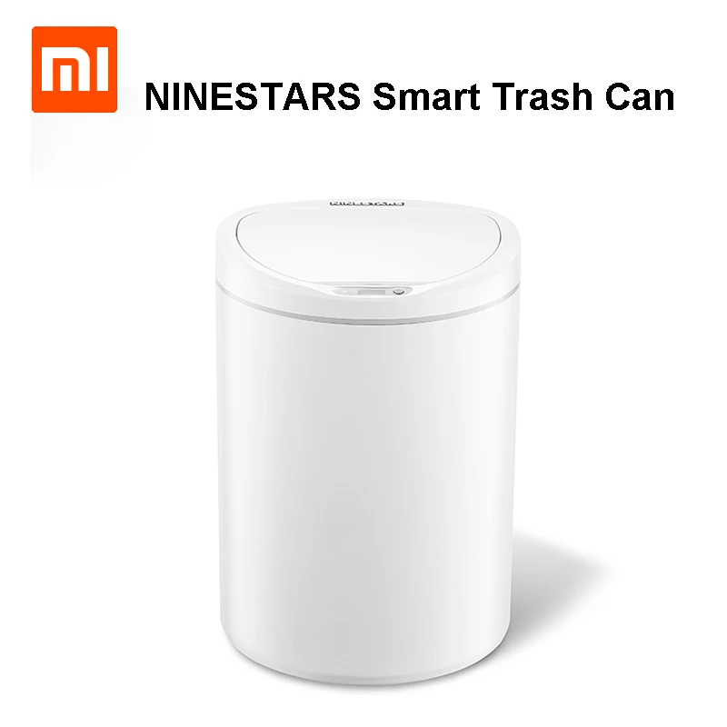 Original Xiaomi Mijia NINESTARS Smart Trash Can Motion Sensor Auto Sealing LED Induction Cover Trash 10.L Mi Home Ashcan Bins
Original Xiaomi Mijia NINESTARS Smart Trash Can Motion Sensor Auto Sealing LED Induction Cover Trash 10.L Mi Home Ashcan Bins