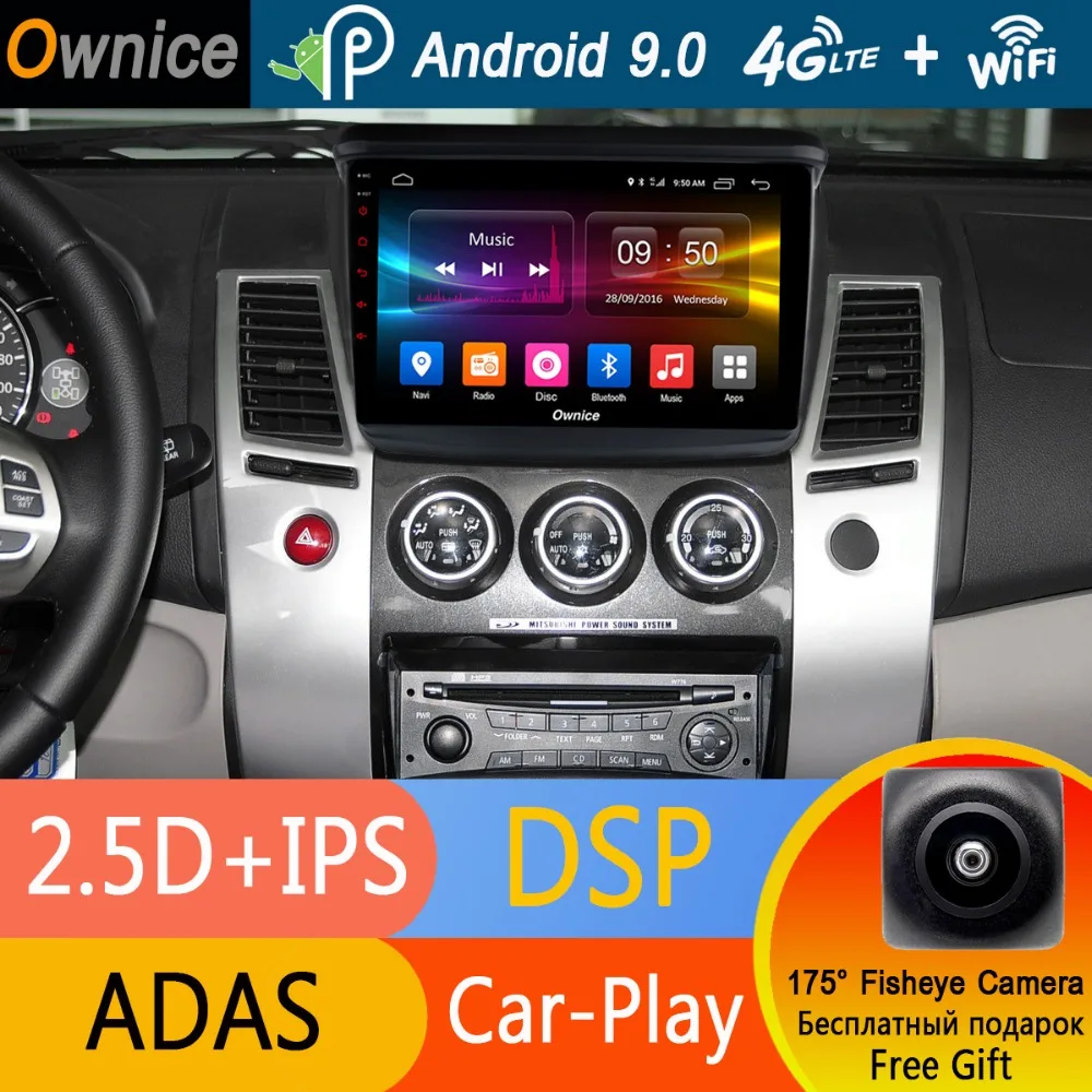 9" IPS 1DIN 8Core 4G+32G Android 9.0 Car DVD GPS Navigation Radio For Mitsubishi Pajero Sport L200 Trion Video Audio CarPlay DSP
9" IPS 1DIN 8Core 4G+32G Android 9.0 Car DVD GPS Navigation Radio For Mitsubishi Pajero Sport L200 Trion Video Audio CarPlay DSP