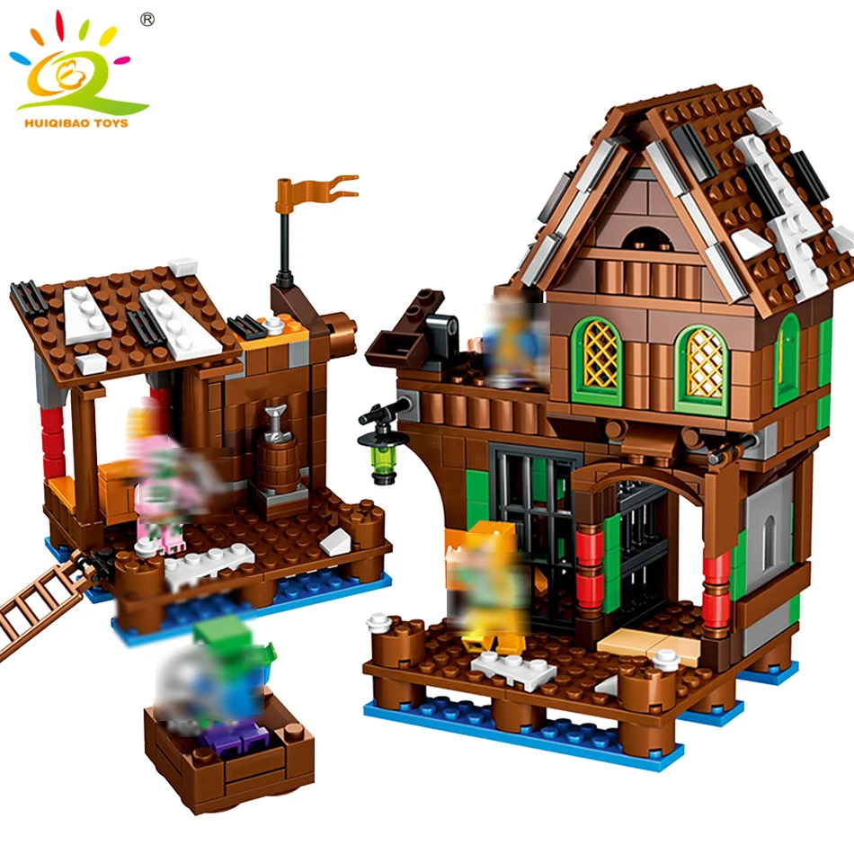 414pcs Waterside Cottage Building Block legorreta Minecrafted City House with Figures Bricks Educational toys for children
414pcs Waterside Cottage Building Block legorreta Minecrafted City House with Figures Bricks Educational toys for children