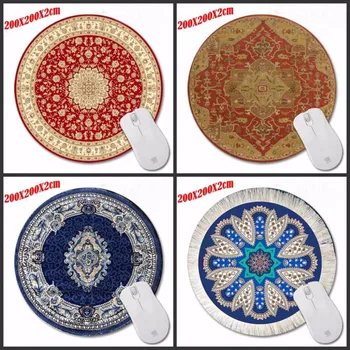 Top Selling Persian Carpet Computer Gaming Round Mouse Pad Gamer Play Mats Customization Supported Decorate Desk 200*200*2CM 
Top Selling Persian Carpet Computer Gaming Round Mouse Pad Gamer Play Mats Customization Supported Decorate Desk 200*200*2CM