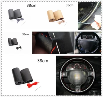 Car steering wheel cover quality leather hand sewing 38 cm for Opel Corsa Antara Meriva Zafira Insignia Mokka
Car steering wheel cover quality leather hand sewing 38 cm for Opel Corsa Antara Meriva Zafira Insignia Mokka