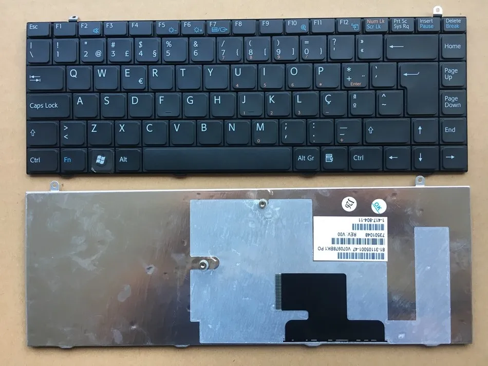 New PO Portuguese Keyboard For SONY VAIO VGN-FZ Series FZ FZ19 FZ25 FZ37 FZ38 Laptop Keyboard
New PO Portuguese Keyboard For SONY VAIO VGN-FZ Series FZ FZ19 FZ25 FZ37 FZ38 Laptop Keyboard