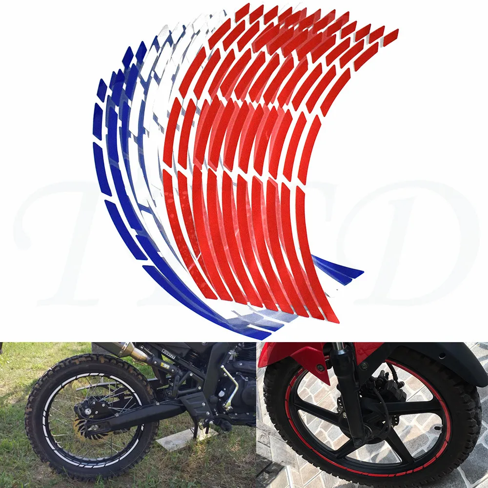 Car motorcycle tire side stickers 17"-19" reflective tire stickers decorative decals for Ducati HYPERMOTARD 1100/S EVO SP
Car motorcycle tire side stickers 17"-19" reflective tire stickers decorative decals for Ducati HYPERMOTARD 1100/S EVO SP