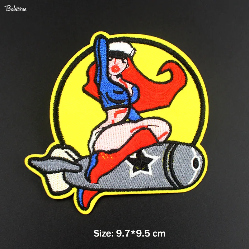 Rocket Girl Yellow Patches Iron on Space Badge Embroidered Stickers for Girls Boys Jacket Jeans Cloth Decoration
Rocket Girl Yellow Patches Iron on Space Badge Embroidered Stickers for Girls Boys Jacket Jeans Cloth Decoration