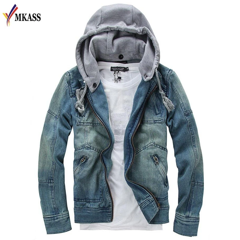 2018 Hot Sale Foreign Male Fashion Denim Jacket Detachable Hooded Men Denim Jacket Denim Jacket Jeans Size M-5XL
2018 Hot Sale Foreign Male Fashion Denim Jacket Detachable Hooded Men Denim Jacket Denim Jacket Jeans Size M-5XL
