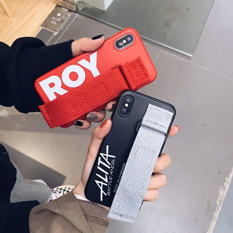 Wrist Band Case For iPhone 6s 7 Case Strap Bracket Holder TPU Shockproof Coque For iPhone X XR XS Max Protective Case Coque 
Wrist Band Case For iPhone 6s 7 Case Strap Bracket Holder TPU Shockproof Coque For iPhone X XR XS Max Protective Case Coque