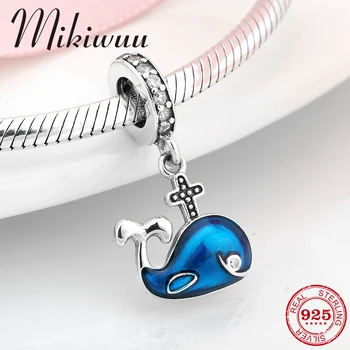 925 Sterling Silver Blue Enamel Little whale fine Pendant Beads Jewelry making Fit Original Pandora Charm Bracelet
925 Sterling Silver Blue Enamel Little whale fine Pendant Beads Jewelry making Fit Original Pandora Charm Bracelet
