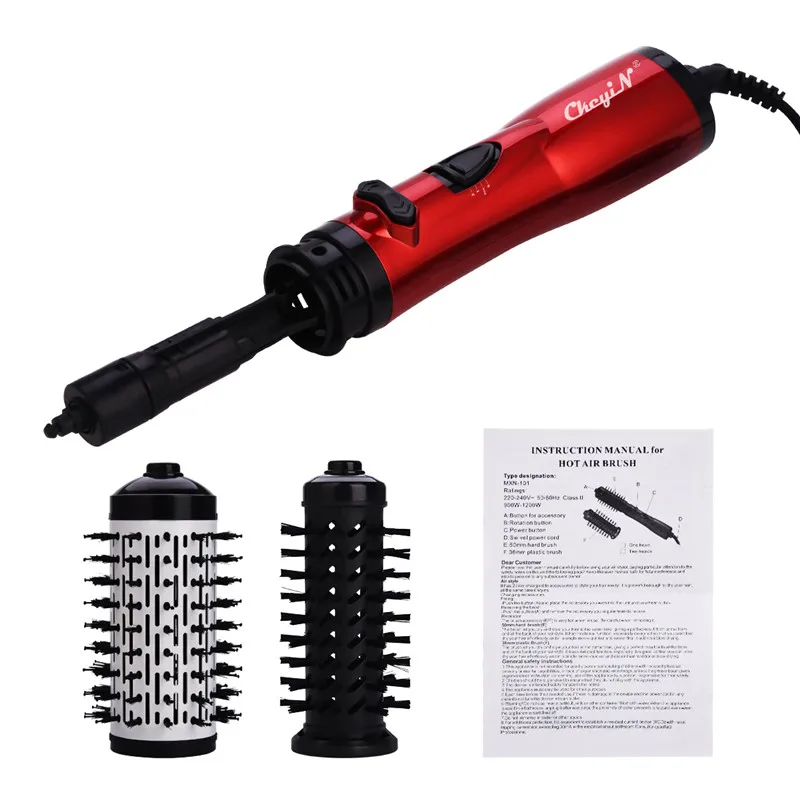 Electric Hair Dryer Brush Ceramic Blow Dryer Hair Curling Iron Hair Curler Roller Comb Rotating Hairdryer Hairstyling Tools
Electric Hair Dryer Brush Ceramic Blow Dryer Hair Curling Iron Hair Curler Roller Comb Rotating Hairdryer Hairstyling Tools