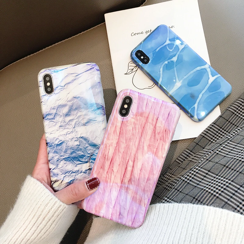 Water Ripple Wood Grain Silver Foil Pattern Fitted Phone Case for iPhone 6 6s 7 8 Plus XR Xs Max 10 Cover Protective Shell Coque
Water Ripple Wood Grain Silver Foil Pattern Fitted Phone Case for iPhone 6 6s 7 8 Plus XR Xs Max 10 Cover Protective Shell Coque