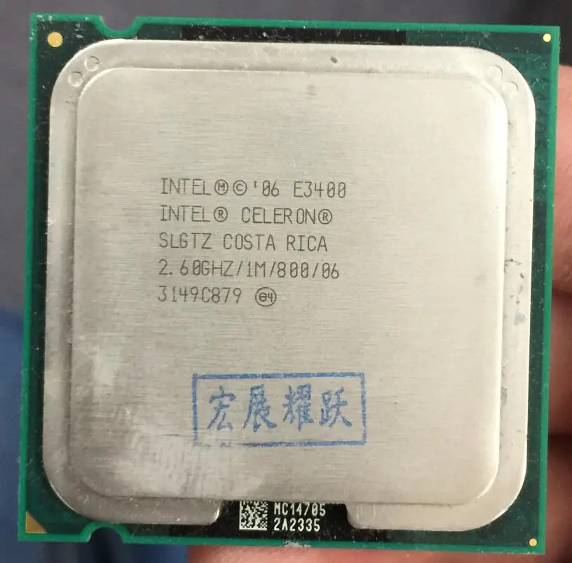 Intel Pentium Processor E3400 Dual-Core CPU LGA 775 100% working properly Desktop Processor
Intel Pentium Processor E3400 Dual-Core CPU LGA 775 100% working properly Desktop Processor