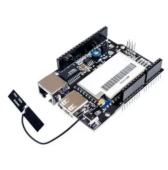 Linux, WiFi, Ethernet, USB, All-in-one Yun Shield Compatible for Leonardo, UNO, Mega2560, Duemilanove Development Board
Linux, WiFi, Ethernet, USB, All-in-one Yun Shield Compatible for Leonardo, UNO, Mega2560, Duemilanove Development Board