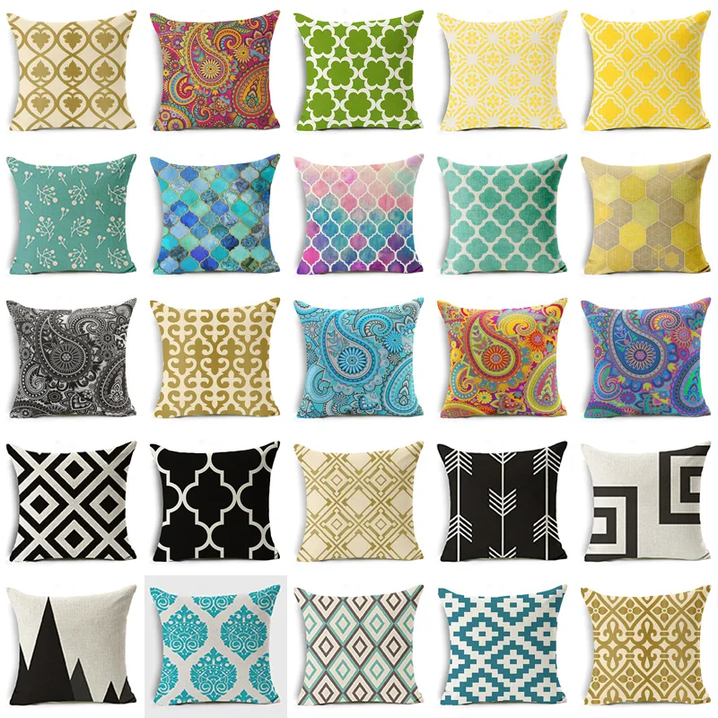 20118 NEW Morocco Style Cushion Cover Polyester Bohemian Paisley Decorative Pillows Cover Arrow Flower Arc Mosaic Printing
20118 NEW Morocco Style Cushion Cover Polyester Bohemian Paisley Decorative Pillows Cover Arrow Flower Arc Mosaic Printing