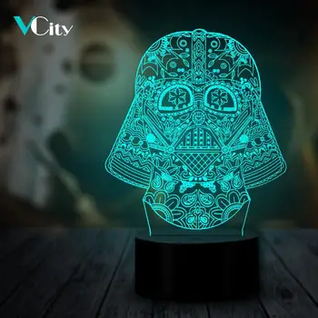 VCity Led Table Lamp Darth Vadar Night Light LED 3D Multicolor BedRoom Lighting Gifts for Kids Movie Collection Birthday
VCity Led Table Lamp Darth Vadar Night Light LED 3D Multicolor BedRoom Lighting Gifts for Kids Movie Collection Birthday