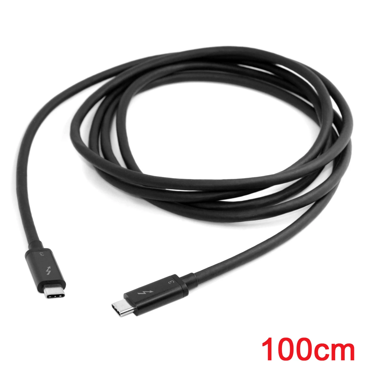 CY Thunderbolt 3 USB 3.1 USB-C Male to Thunderbolt 3 Male 40Gbps Cable for Laptop & PC 1M
CY Thunderbolt 3 USB 3.1 USB-C Male to Thunderbolt 3 Male 40Gbps Cable for Laptop & PC 1M