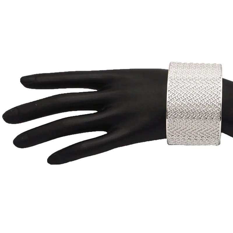 silver bangle Unique Design Warp Surface Alloy Opened Cuff Bangles Bracelets For Women Fashion Statement Jewelry Cuff Bracelet
silver bangle Unique Design Warp Surface Alloy Opened Cuff Bangles Bracelets For Women Fashion Statement Jewelry Cuff Bracelet