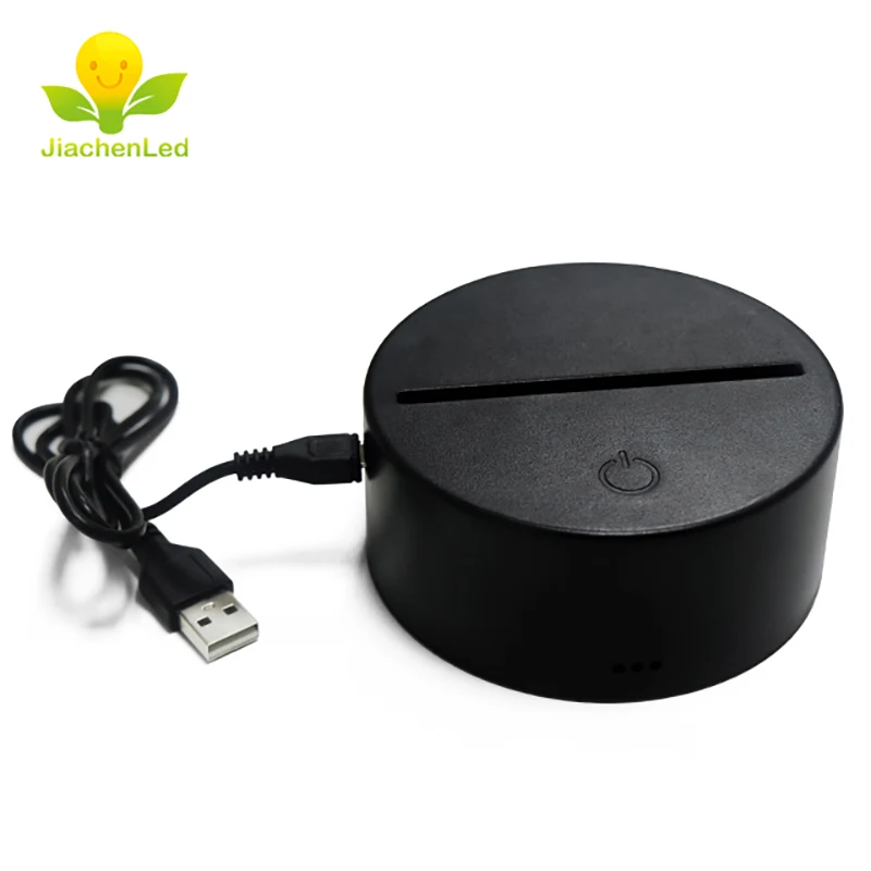 Factory Price Battery DC 5V Touch Switch Acrylic Led Base 7 Colors LED Lamp Base For 3D Illusion Acrylic Light
Factory Price Battery DC 5V Touch Switch Acrylic Led Base 7 Colors LED Lamp Base For 3D Illusion Acrylic Light