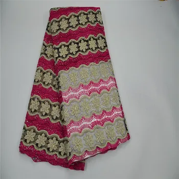 High quality african cord lace/french lace fabric/latest nigerian laces with stones for dress 2018 HJ75-1
High quality african cord lace/french lace fabric/latest nigerian laces with stones for dress 2018 HJ75-1