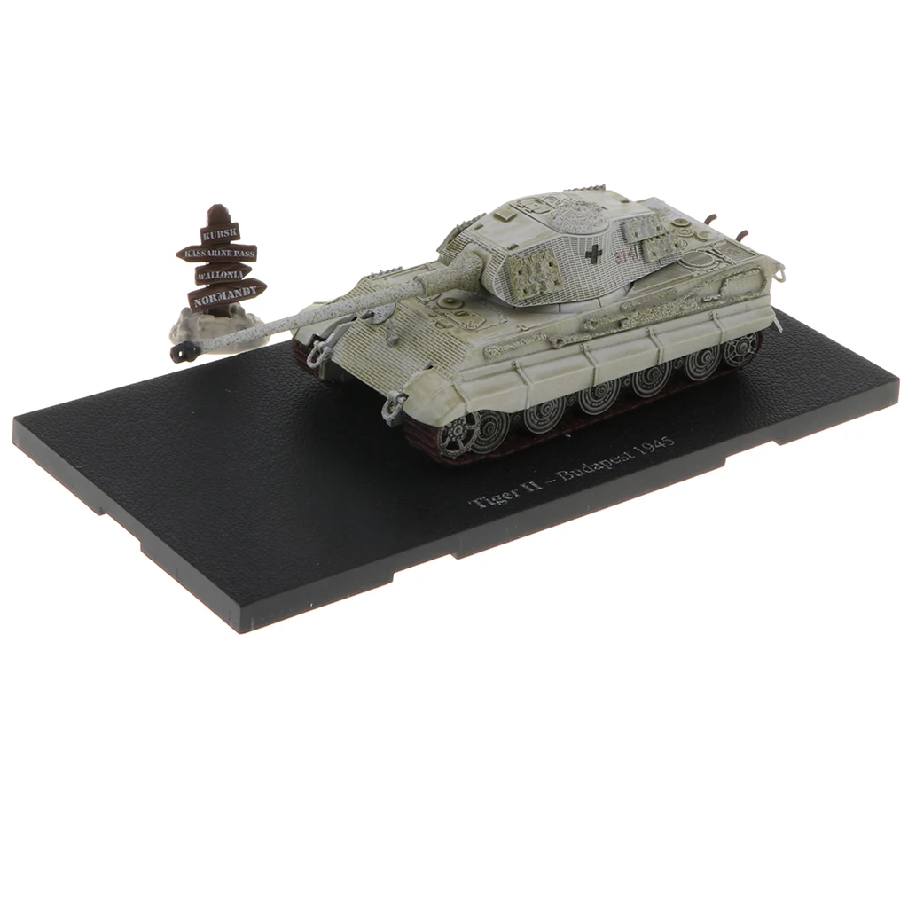 1:72 Scale Metal Alloy WWII German Tiger II-Budapest 1945 Tank Army Vehicles Model Diecasts Toy Showcase Display
1:72 Scale Metal Alloy WWII German Tiger II-Budapest 1945 Tank Army Vehicles Model Diecasts Toy Showcase Display
