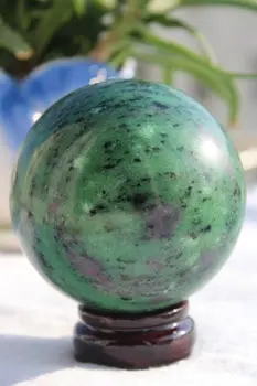 1280g AAA Natural Ruby in Zoisite Sphere Gem Ball+Stand
1280g AAA Natural Ruby in Zoisite Sphere Gem Ball+Stand