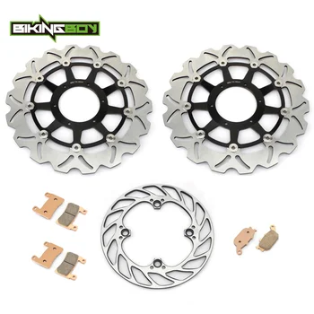 BIKINGBOY Front Rear Brake Discs Disks Rotors Pads For Honda CBR 900 RR Fireblade 00 01 02 03 CBR 929 RR 00-01 CBR 954 RR 02-03
BIKINGBOY Front Rear Brake Discs Disks Rotors Pads For Honda CBR 900 RR Fireblade 00 01 02 03 CBR 929 RR 00-01 CBR 954 RR 02-03
